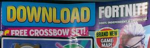 Top of Magazine Front Cover Thumbnail.