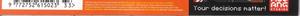 Bottom of Magazine Front Cover Thumbnail.
